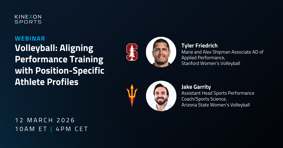 Volleyball Performance Tracking Webinar: Aligning Performance Training with Position-Specific Athlete Profiles