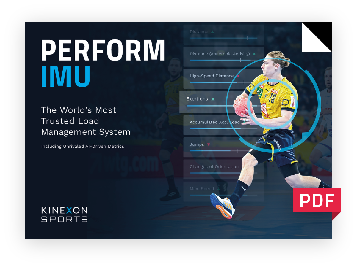 Brochure PERFORM IMU Handball Cover Mockup Hubspot