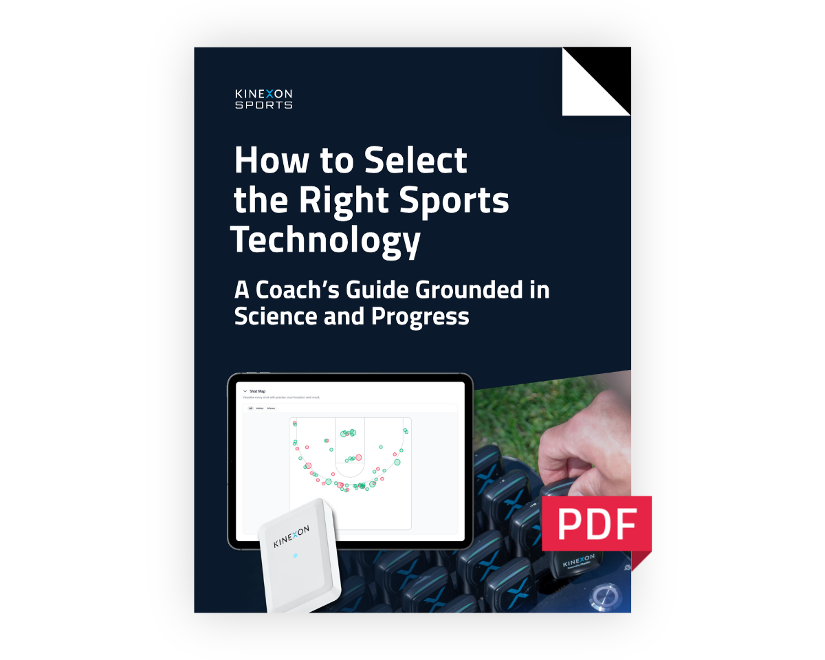 Selecting the Right Sports Tech Guide Cover Mockup Hubspot
